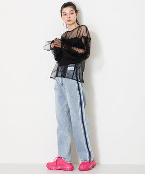 変形ボリュームソールスニーカー/OT3734