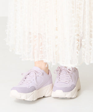 パンチングデザインボリュームソールスニーカー/OT3738