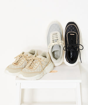 キルティングデザインスニーカー/OT3743