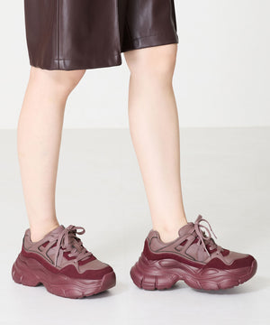 ナイロンテープ厚底スニーカー/OT3745