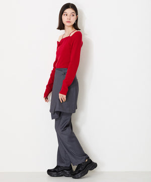 ナイロンテープ厚底スニーカー/OT3745