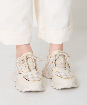 2WAYシューレースツイードスニーカー/OT3746