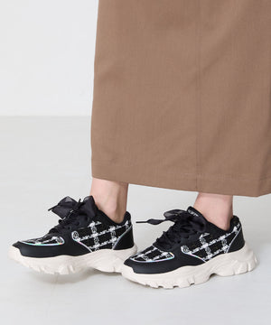 2WAYシューレースツイードスニーカー/OT3746