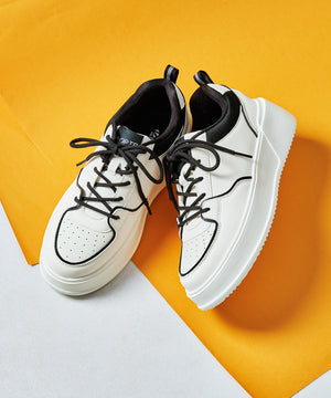 【新色追加】バイカラーボリュームソールスニーカー/OT3750