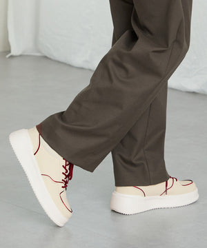 バイカラーボリュームソールスニーカー/OT3750