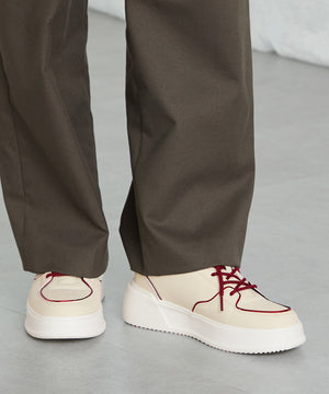 バイカラーボリュームソールスニーカー/OT3750