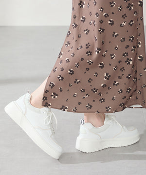 バイカラーボリュームソールスニーカー/OT3750