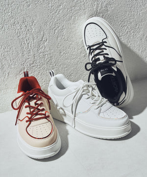 【新色追加】バイカラーボリュームソールスニーカー/OT3750