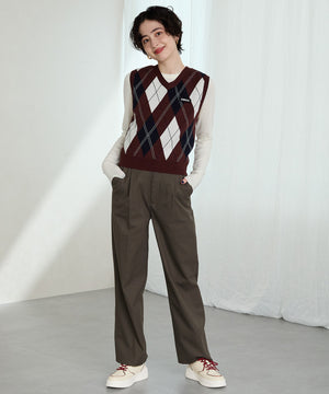 バイカラーボリュームソールスニーカー/OT3750