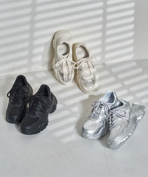 スパンコール厚底スニーカー/OT3752