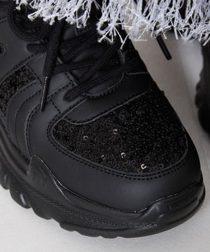 スパンコール厚底スニーカー/OT3752