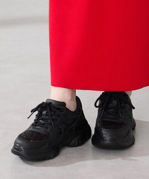 スパンコール厚底スニーカー/OT3752