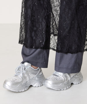 スパンコール厚底スニーカー/OT3752