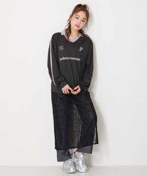 スパンコール厚底スニーカー/OT3752