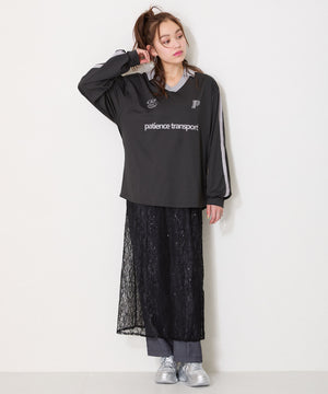 スパンコール厚底スニーカー/OT3752