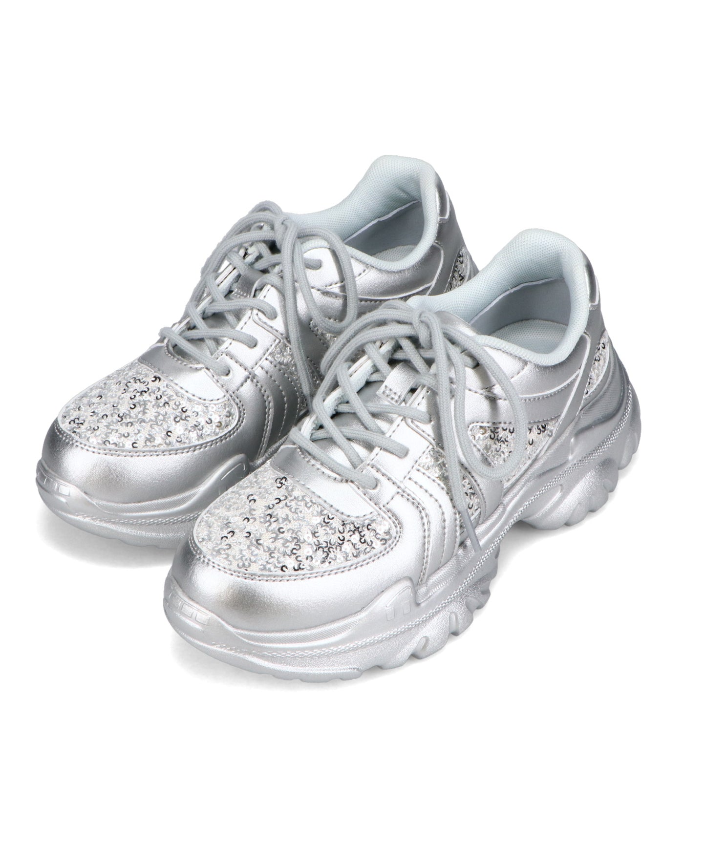 スパンコール厚底スニーカー/OT3752