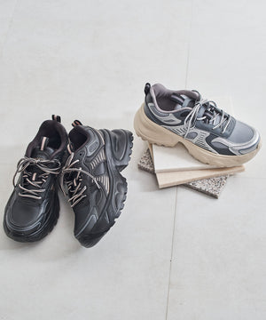 配色パーツダッドスニーカー/OT3754