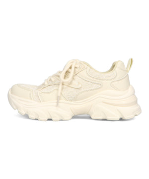 レース×ジャガード厚底スニーカー/OT3755