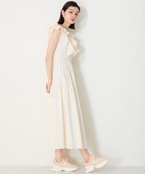 レース×ジャガード厚底スニーカー/OT3755