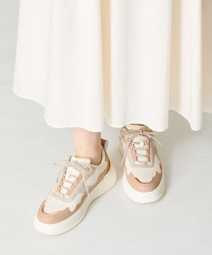 配色コートソールスニーカー/OT3756