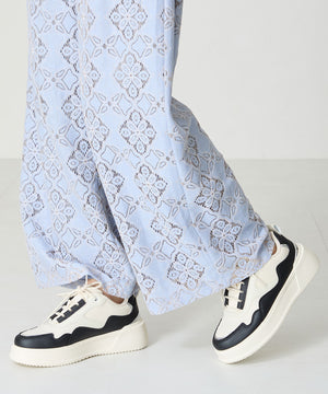 配色コートソールスニーカー/OT3756