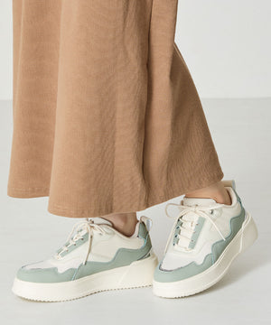 配色コートソールスニーカー/OT3756