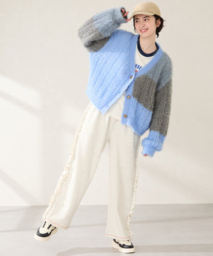 配色コートソールスニーカー/OT3756