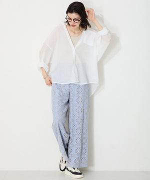 配色コートソールスニーカー/OT3756