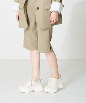 ボリュームソールラメスニーカー/OT3758