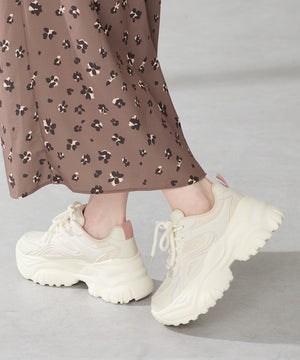 ボリュームソールラメスニーカー/OT3758