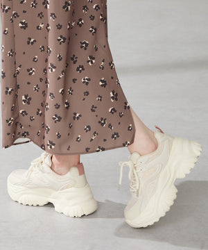 ボリュームソールラメスニーカー/OT3758