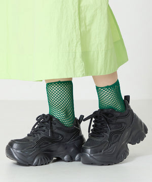 ボリュームソールラメスニーカー/OT3758