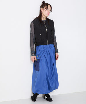 フラットソール配色スニーカー/OT3759