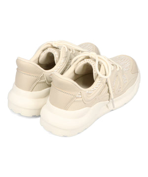 ラバーパーツ×ラメ織りレーススニーカー/OT3760