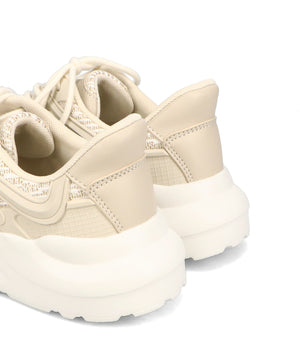 ラバーパーツ×ラメ織りレーススニーカー/OT3760