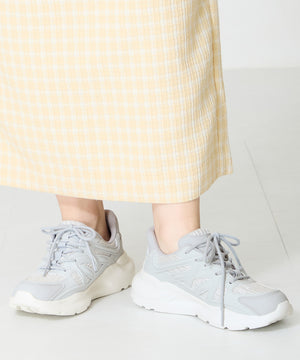 ラバーパーツ×ラメ織りレーススニーカー/OT3760