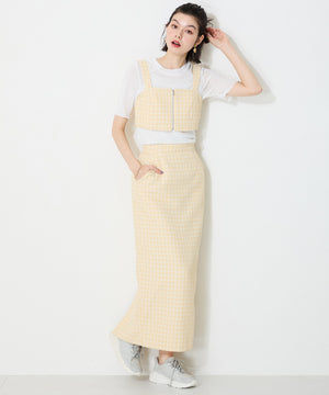 ラバーパーツ×ラメ織りレーススニーカー/OT3760