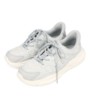 ラバーパーツ×ラメ織りレーススニーカー/OT3760