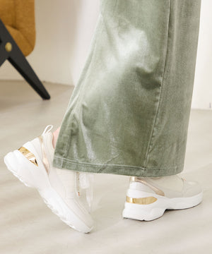 ヒールアップメタリックパーツスニーカー/OT3761