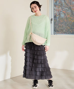 ヒールアップメタリックパーツスニーカー/OT3761