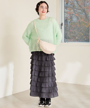 ヒールアップメタリックパーツスニーカー/OT3761