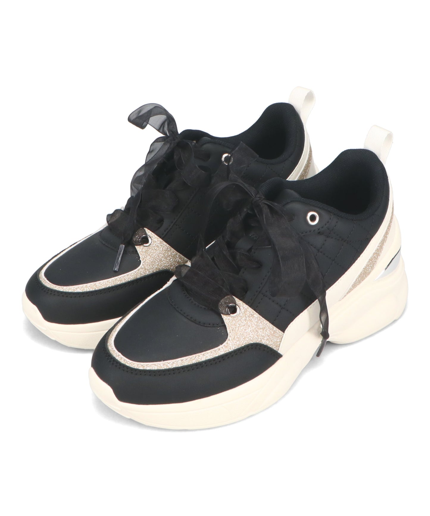 ヒールアップメタリックパーツスニーカー/OT3761