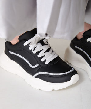 グリッターラインスニーカー/OT3762