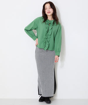 レースアップニットスニーカー/OT3765