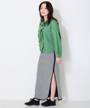 レースアップニットスニーカー/OT3765