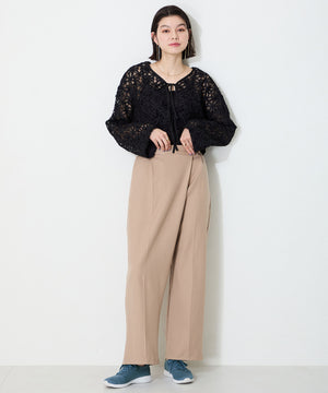 レースアップニットスニーカー/OT3765