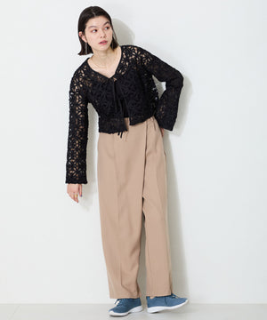 レースアップニットスニーカー/OT3765