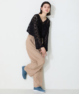 レースアップニットスニーカー/OT3765