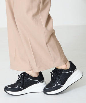 ステッチデザインヒールスニーカー/OT3766