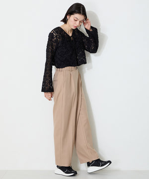 ステッチデザインヒールスニーカー/OT3766